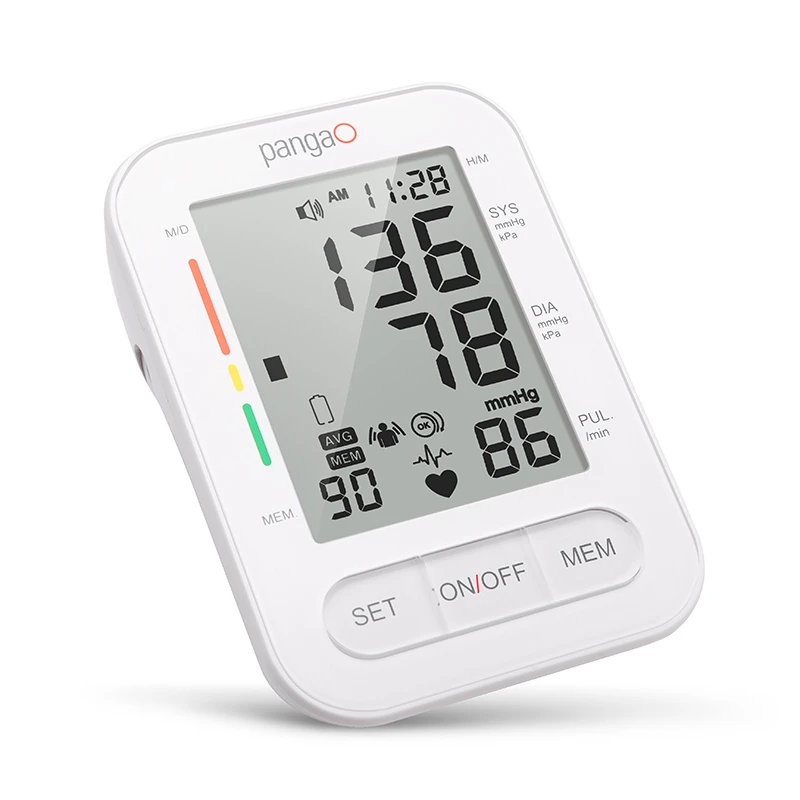 Tensiomètre électronique Pangao Smart BP Machine Digital Arm Style Tensiomètre